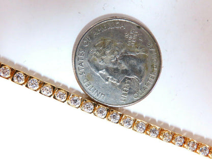 1.04ct Round Diamonds Vintage Retro Style Bracelet 14kt 11008**