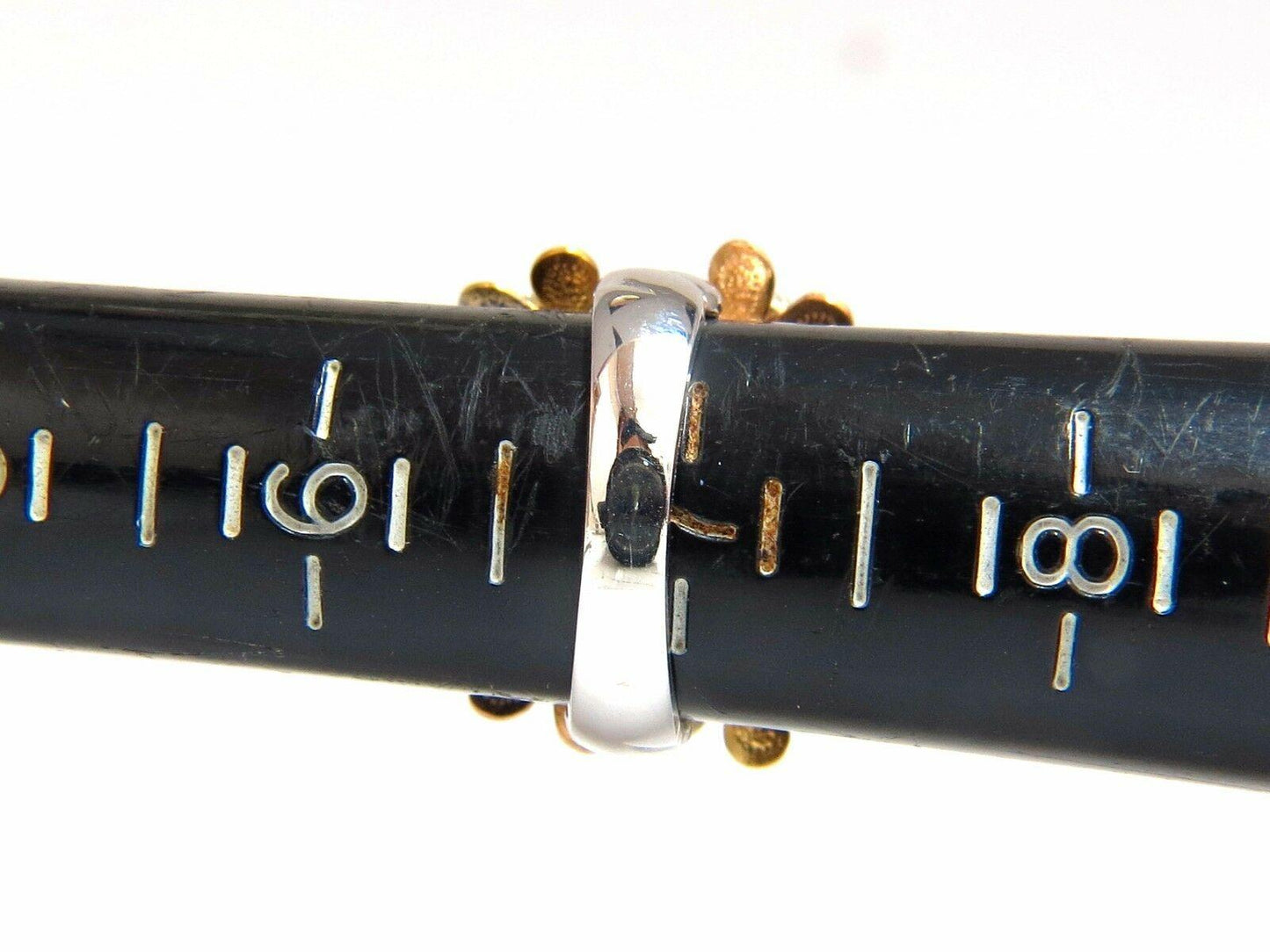 .86ct Natural Diamonds Floating Flower Petals Ring 18kt Cocktail Bundle 11186**