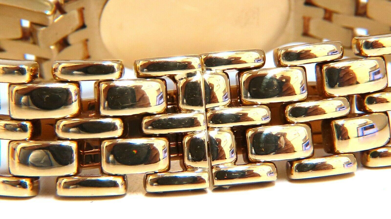 Cyma ladies gold diamond watch 14 karat