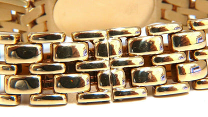 Cyma ladies gold diamond watch 14 karat