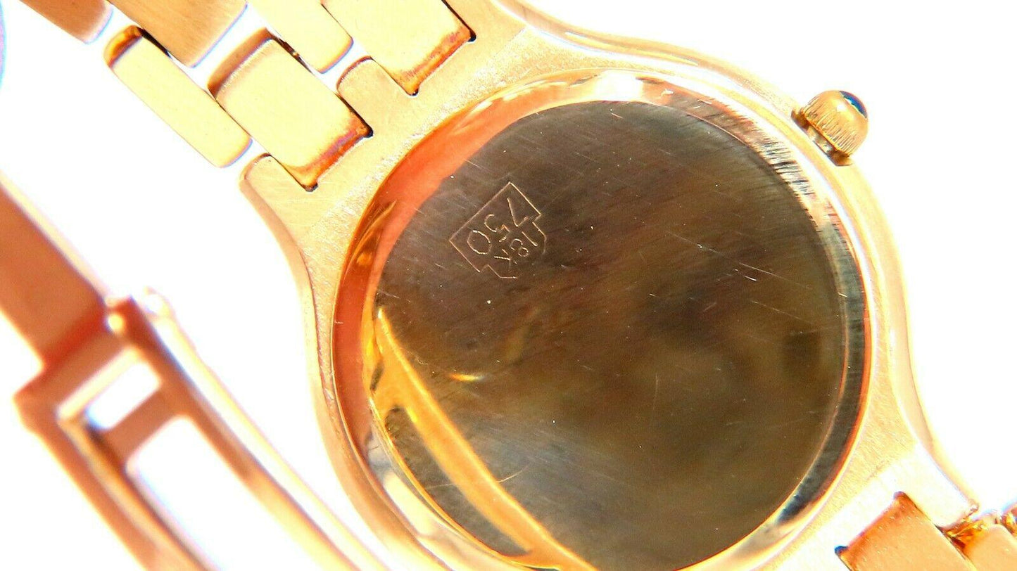 Cyma ladies gold diamond watch 14 karat