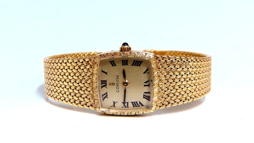 Corum Vintage Gold Watch 18kt 6.5 inch Avis Diamond Galleries