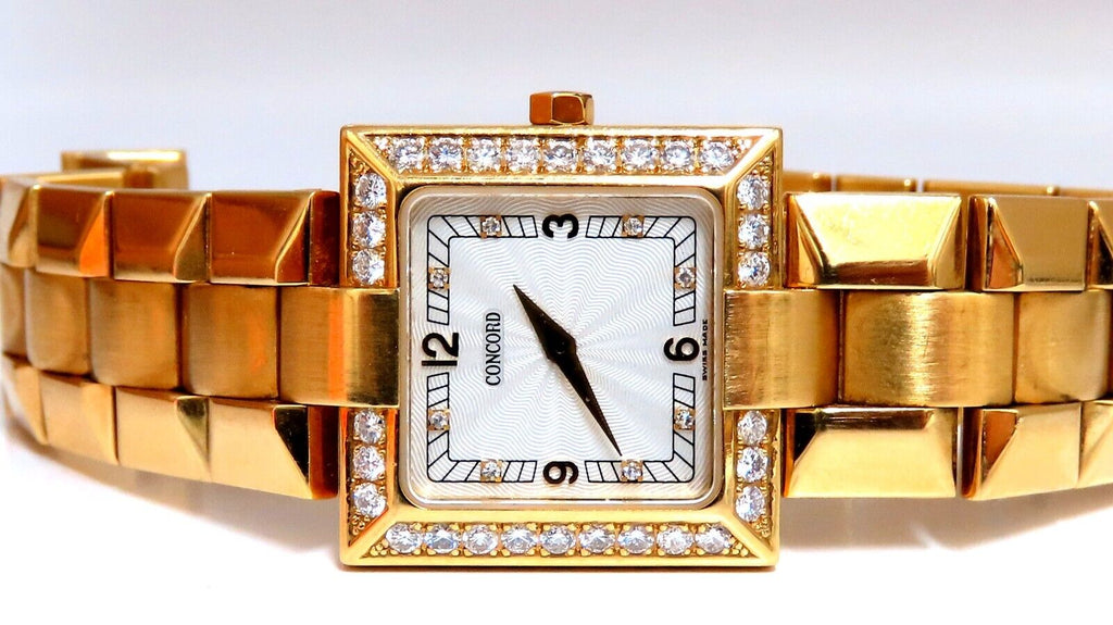 Concord 18kt Gold Watch La Scala Diamonds Avis Diamond Galleries