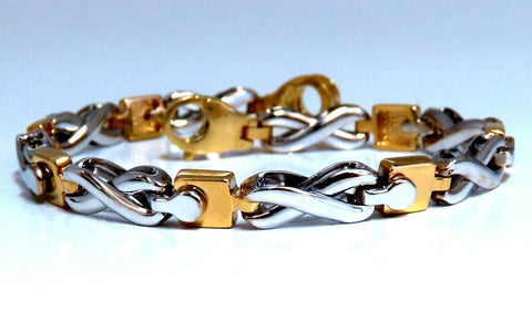 Infinity Link Gold Bracelet 14Kt