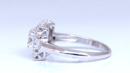 Platinum Diamond Ring .40ct Vintage