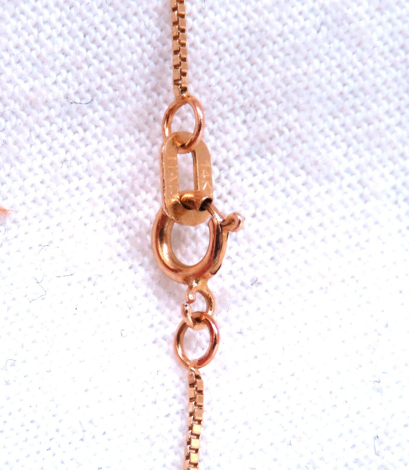 Statement "Perfect" Necklace Pendant 14kt Gold