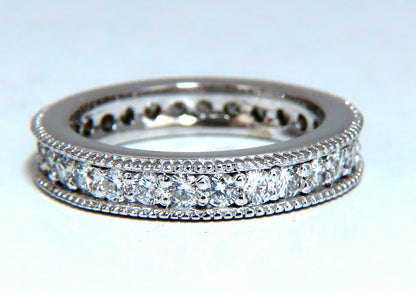 GIA Certified 1.86ct Natural Sapphire Diamonds Ring & matching eternity band *v