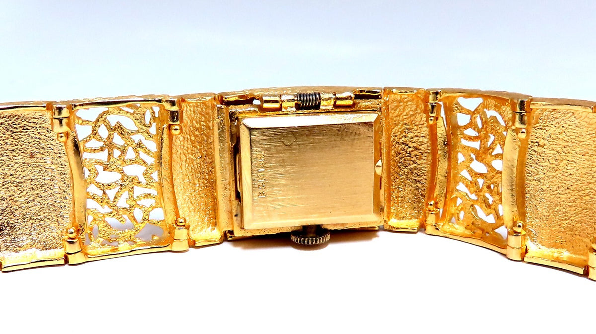 Baume Mercier Vintage Gold Watch 14kt *v