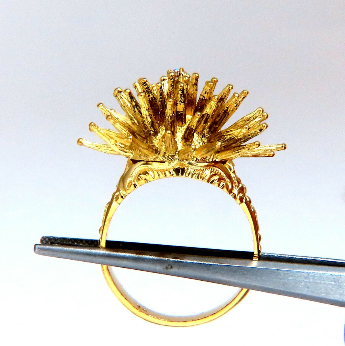 Starburst 3D Diamond Ring Tactical Command Deco Flash 18kt *v