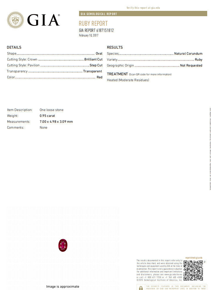 GIA Certified 3.77ct Natural Heat Ruby Diamond Cluster Earrings 14kt *v