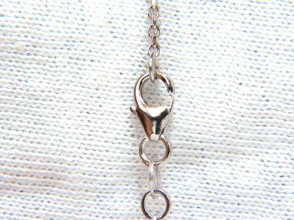 .54ct natural round brilliant diamond solitaire necklace i/vs2 16 inch 14k *v