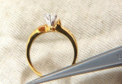 .30ct Natural Marquise Diamond Ring 14kt gold *v