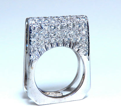 2.00ct Natural Round Diamonds Fold Over Ring Mod Deco 14kt *v