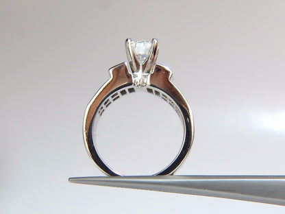 GIA Certified 1.02ct & 1.10ct natural round diamond ring e/vs2 18kt*v