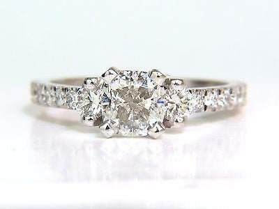 GIA Certified 1.01ct natural diamond ring platinum 10014 *v