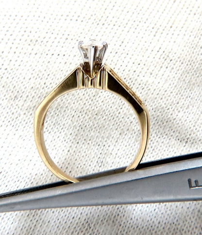 .50ct Marquise Natural Diamonds Cathedral Ring 14 Karat *v