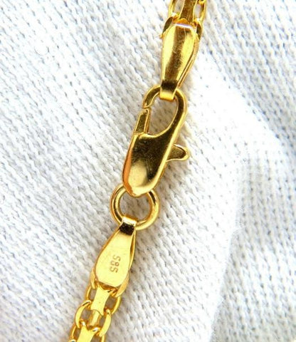 4.50 Carat Pink and White Stone Bracelet 14 Karat 12613 *v