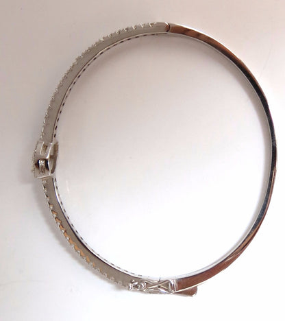 GIA Certified 1.84ct marquise diamond cluster halo bangle bracelet 14kt *v
