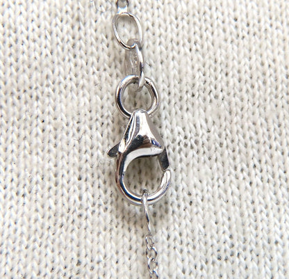 2.55ct Natural Spinel Diamond Horseshoe Necklace 14 Karat *v
