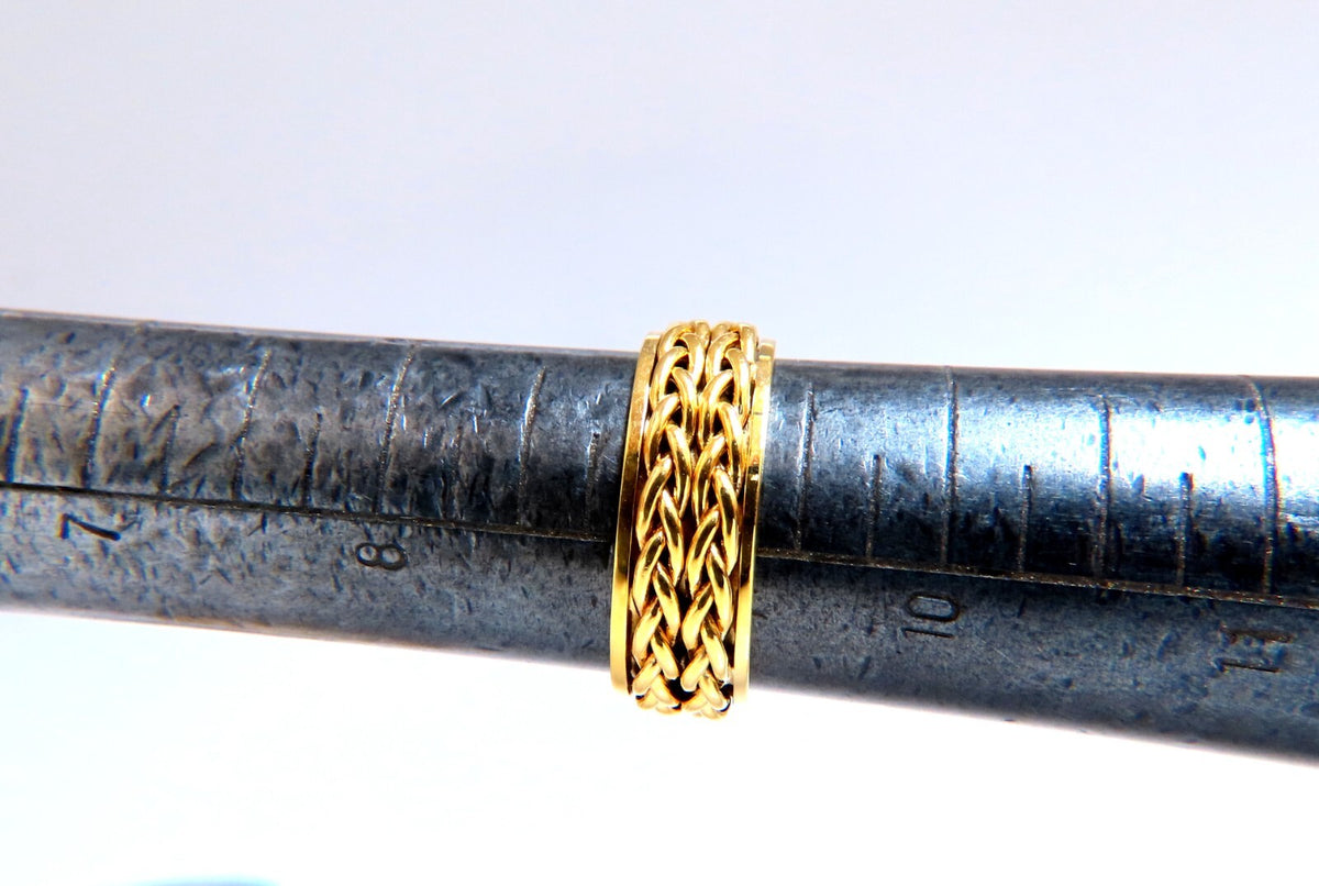 Wedding Bands Matching 14kt Gold 7.5 4.5mm Size: 9 9.25 *v