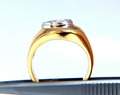 .20ct Natural Round Diamond Ring 14kt Unisex *v