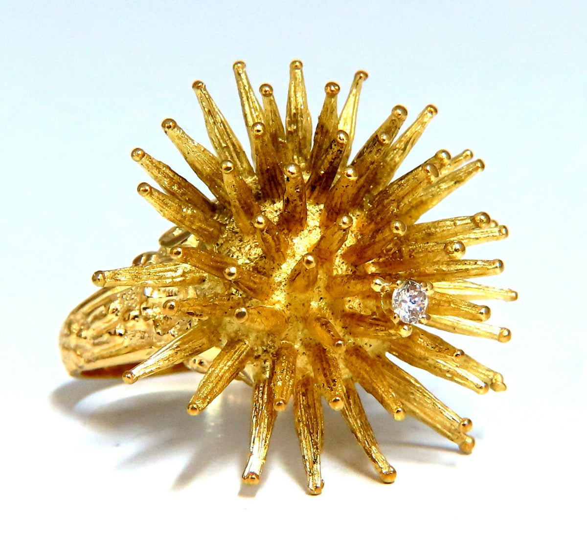 Starburst 3D Diamond Ring Tactical Command Deco Flash 18kt *v