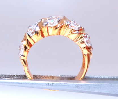1.60ct Natural Round Diamonds Slant 14kt Gold 12422 *v