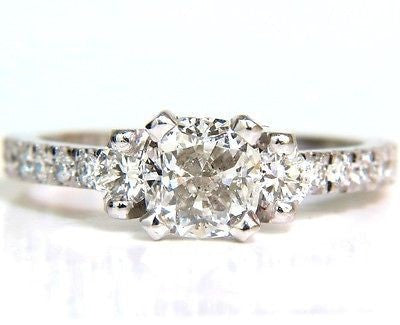 GIA Certified 1.01ct natural diamond ring platinum 10014 *v