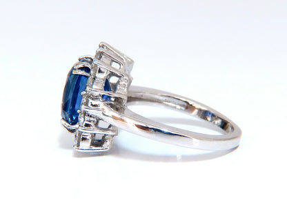 GIA Certified 5.05ct Natural No Heat Color change Sapphire Diamonds Ring 14kt*v