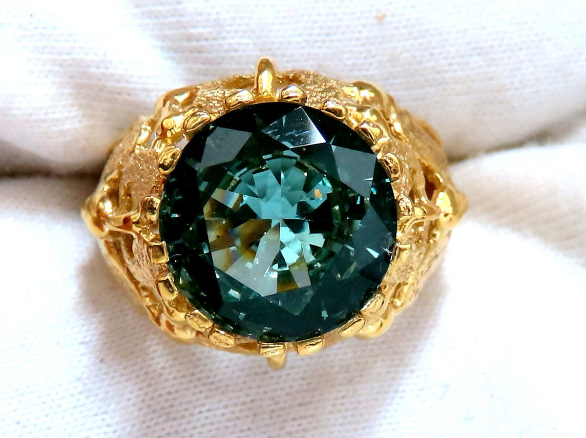 GIA Certified 6.08ct Lab Spinel Ring 14kt *v