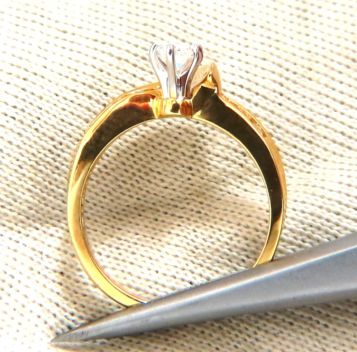 .30ct Natural Marquise Diamond Ring 14kt gold *v