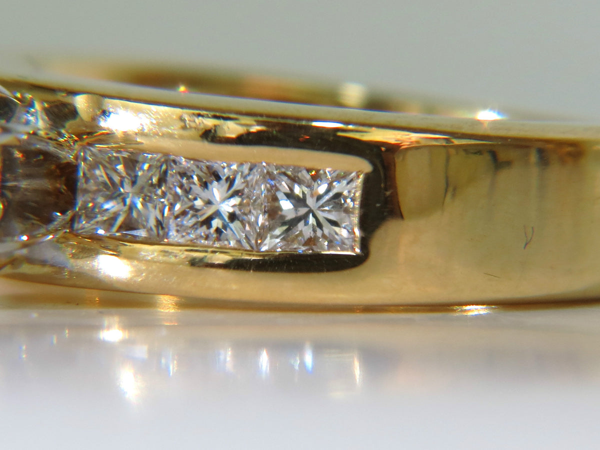 2.50CT NATURAL DIAMONDS ENGAGEMENT RING MATCHING BAND 14KT *v