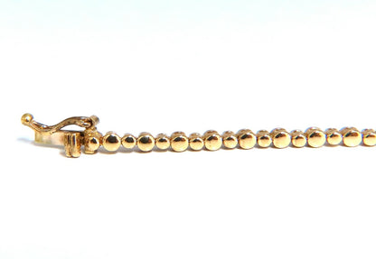 3.34ct natural aquamarine diamonds tennis bracelet 14kt vivid prime aqua blue *v
