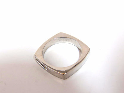 .25ct natural round cut diamonds unisex band platinum mod square form *v
