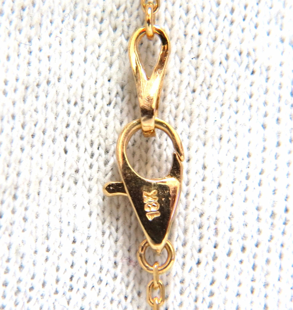 .30ct. Islam Crescent Star Necklace 18kt *v