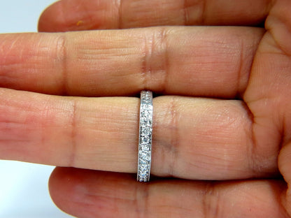 .36ct diamond platinum band Edwardian deco *v