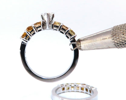 GIA Certified .50ct Natural Marquise & Fancy Color Diamonds Ring *v
