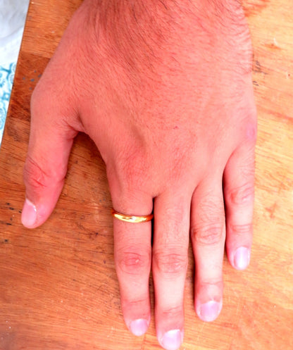 3.2mm Classic Band 14kt Gold 10.5 *v