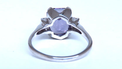 4ct Lab Alexanderite Diamonds Ring 10kt Gold 16511 *v