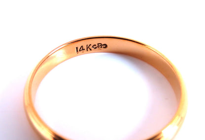 3.2mm Classic Band 14kt Gold 10.5 *v