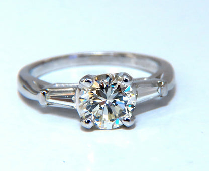 GIA Certified 1.01ct L/VS1 Diamond Engagement Ring Platinum Prime *v