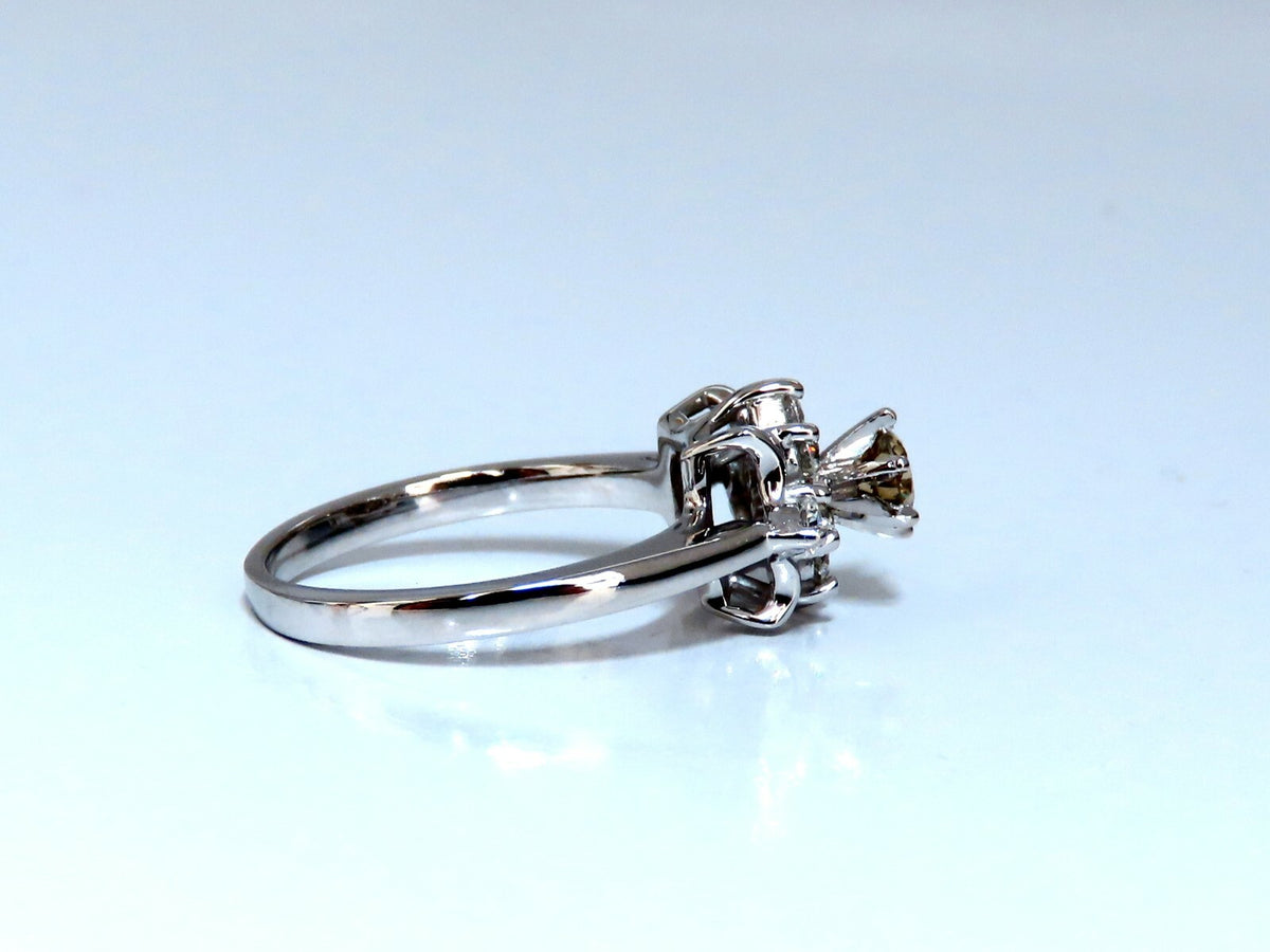 .40ct Natural Fancy Color Yellow Brown Diamond Ring 14kt *v