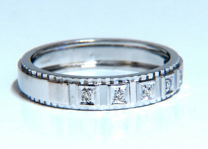 .10ct Natural Diamonds Square Box Mod Deco Mens Ring 14kt Size 11 *v