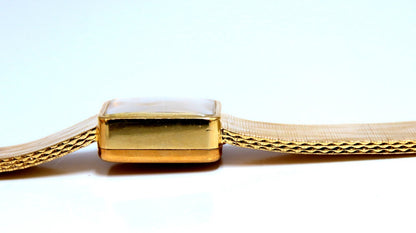 Tiffany & Co Vintage Gold Watch 18kt 6.5 inch *v