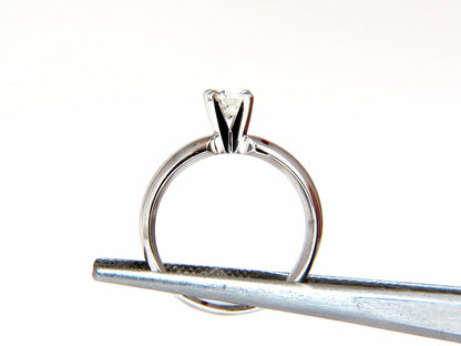 GIA Certified .51ct E Vs2 natural round diamond ring platinum *v