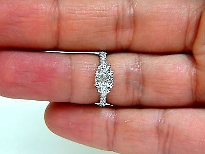 GIA Certified 1.01ct natural diamond ring platinum 10014 *v