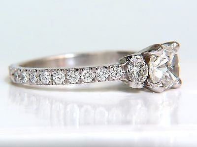GIA Certified 1.01ct natural diamond ring platinum 10014 *v