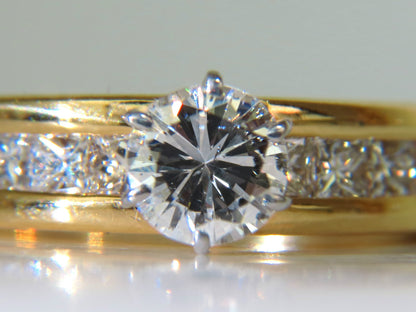 2.50CT NATURAL DIAMONDS ENGAGEMENT RING MATCHING BAND 14KT *v