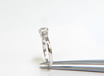 GIA CERTIFIED 1.01CT EUROPEAN CUT NATURAL DIAMOND RING F/VS2 PLATINUM *v