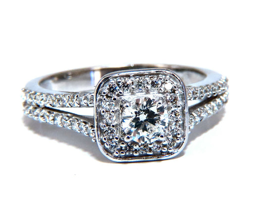 .95ct Natural Diamonds Split Shank Mod Ring 14kt *v